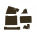 Massey Ferguson 3525 Cab Kit with Headliner - Brown