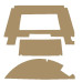 John Deere 4440 Headliner - Sailcloth Tan John Deere 4440 Headliner - Sailcloth Tan