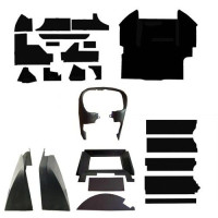 John Deere 4840 Complete Cab Interior Kit - Black with Cowl Kit John Deere 4840 Complete Cab Interior Kit - Black with Cowl Kit