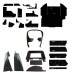 John Deere 4640 Complete Cab Interior Kit - Black with Cowl Kit John Deere 4640 Complete Cab Interior Kit - Black with Cowl Kit
