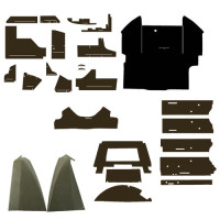John Deere 4640 Complete Cab Conversion Kit - Brown with Cowl Cover