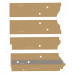 John Deere 4650 Cab Post Kit - Sailcloth Tan John Deere 4650 Cab Post Kit - Sailcloth Tan