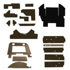 John Deere 3150 Complete Cab Interior Kit - Brown with Cowl Cover
