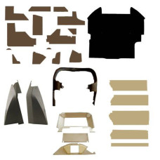 John Deere 4255 Complete Cab Interior Kit - Multi-Brown | Sailcloth Tan with Cowl Kit John Deere 4255 Complete Cab Interior Kit - Multi-Brown | Sailcloth Tan with Cowl Kit