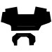 John Deere 6400 Floor Mat - 2 Pieces John Deere 6400 Floor Mat - 2 Pieces