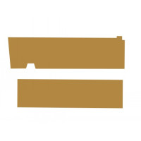 Case | Case IH 9170 Cab Kit without Headliner - Tan Case | Case IH 9170 Cab Kit without Headliner - Tan
