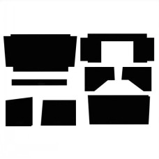 Versatile 850 Cab Kit with Headliner - Black Basket Weave (CV731(850)) Versatile 850 Cab Kit with Headliner - Black Basket Weave (CV731(850))