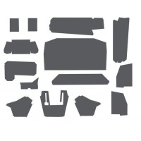 Versatile 936 Cab Kit without Headliner - Gray Basket Weave Versatile 936 Cab Kit without Headliner - Gray Basket Weave