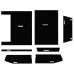 White | AGCO White 9700 Cab Kit with Headliner - Black White | AGCO White 9700 Cab Kit with Headliner - Black