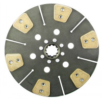 Ford | New Holland 8240 Tractor 13 inch Disc - 6 Pad Solid Center with 1-3/4 inch 10 Spline Hub - New Ford | New Holland 8240 Tractor 13 inch Disc - 6 Pad Solid Center with 1-3/4 inch 10 Spline Hub - New