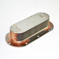 John Deere 8100 Tractor 8 Plate Oil Cooler John Deere 8100 Tractor 8 Plate Oil Cooler