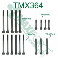 John Deere 500B Loader Backhoe Cylinder Head Capscrew Kit John Deere 500B Loader Backhoe Cylinder Head Capscrew Kit