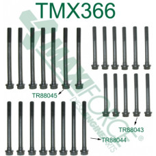 John Deere 6076T/A/H Engine Cylinder Head Capscrew Kit