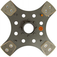 Mahindra 5555 Tractor 12-1/4 inch PTO Disc 4 Pad 1-15/16 inch 24 Spl. Mahindra 5555 Tractor 12-1/4 inch PTO Disc 4 Pad 1-15/16 inch 24 Spl.