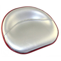 International Harvester B Silver Vinyl Pan Seat International Harvester B Silver Vinyl Pan Seat