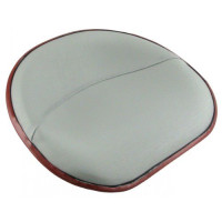 International Harvester M Silver Canvas Pan Seat International Harvester M Silver Canvas Pan Seat