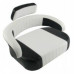 International Harvester 966 Embossed White and Black Vinyl Cushion Set with Upper Back International Harvester 966 Embossed White and Black Vinyl Cushion Set with Upper Back