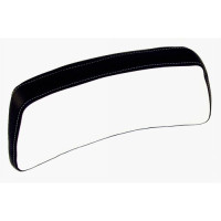 International Harvester 656 Black and White Vinyl Upper Back Cushion, Classic Style