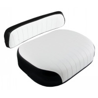 International Harvester 404 Embossed Black and White Vinyl Cushion Set International Harvester 404 Embossed Black and White Vinyl Cushion Set