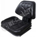 John Deere Tractor Black Vinyl Suspension Seat (S8301276) John Deere Tractor Black Vinyl Suspension Seat (S8301276)