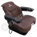Case | Case IH 721E Brown Fabric Seat with Dynamic Dampening Air Suspension