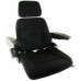 Zetor 8540 Tractor Black Fabric Seat Zetor 8540 Tractor Black Fabric Seat