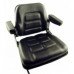 New Idea Black Vinyl Seat with Slide Track (706D) - S830801 New Idea Black Vinyl Seat with Slide Track (706D) - S830801