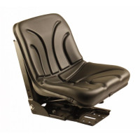 John Deere 2555 Black Vinyl Bucket Seat with Mechanical Suspension John Deere 2555 Black Vinyl Bucket Seat with Mechanical Suspension
