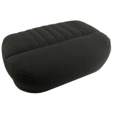 White | AGCO White 8800 Black Fabric Seat Cushion White | AGCO White 8800 Black Fabric Seat Cushion