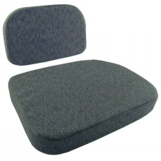 Case | Case IH MX245 Gray Fabric Cushion Set for Side Kick Seat Case | Case IH MX245 Gray Fabric Cushion Set for Side Kick Seat