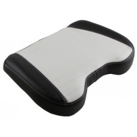 Allis Chalmers | AGCO Allis 7050 Embossed White and Black Vinyl Seat Cushion Allis Chalmers | AGCO Allis 7050 Embossed White and Black Vinyl Seat Cushion