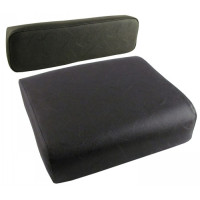 John Deere 320 Antique Black Vinyl Cushion Set John Deere 320 Antique Black Vinyl Cushion Set