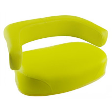 John Deere 5010 Yellow Vinyl Cushion Set without Upper Back, Classic Style John Deere 5010 Yellow Vinyl Cushion Set without Upper Back, Classic Style
