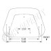 John Deere 2640 Yellow Vinyl Cushion Set