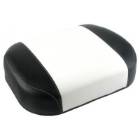White | AGCO White 2-72 Tractor Black and White Vinyl Seat Cushion