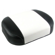 White | AGCO White 2-72 Tractor Black and White Vinyl Seat Cushion White | AGCO White 2-72 Tractor Black and White Vinyl Seat Cushion
