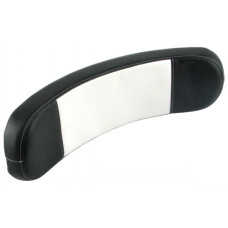 White | AGCO White 2-72 Tractor Black and White Vinyl Back Cushion White | AGCO White 2-72 Tractor Black and White Vinyl Back Cushion