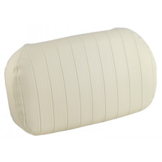 White | AGCO White 2-72 Tractor Embossed Cream Vinyl Upper Back Cushion White | AGCO White 2-72 Tractor Embossed Cream Vinyl Upper Back Cushion