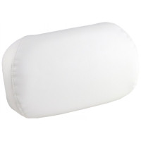 White | AGCO White 2-72 Tractor White Vinyl Upper Back Cushion