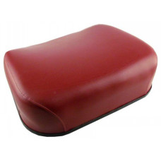 White | AGCO White 8800 Maroon Vinyl Seat Cushion White | AGCO White 8800 Maroon Vinyl Seat Cushion