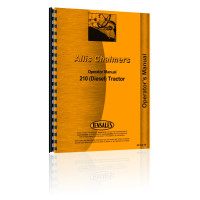 Allis Chalmers 210 Tractor Operators Manual Allis Chalmers 210 Tractor Operators Manual