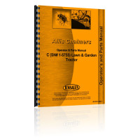 Allis Chalmers C Lawn & Garden Tractor Operators & Parts Manual (SN# 1-5755)