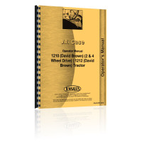 Case 1212 Tractor Operators Manual