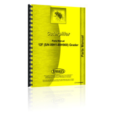 Caterpillar 12F Grader Parts Manual (S/N 89H1-89H900) (89H1) Caterpillar 12F Grader Parts Manual (S/N 89H1-89H900) (89H1)