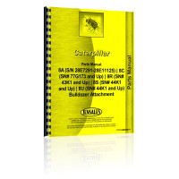 Caterpillar 8S Bulldozer Attachment Parts Manual (SN# 44K1 and Up) (44K1+)