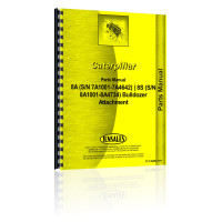 Caterpillar 8S Bulldozer Attachment Parts Manual (S/N 8A1001-8A4734) (8A1001-8A4734)