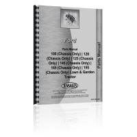 Ford 165 Lawn & Garden Tractor Parts Manual Ford 165 Lawn & Garden Tractor Parts Manual