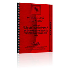 Farmall 350 Tractor Parts Manual (Row Crop)
