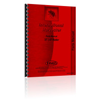 International Harvester 37 Baler Parts Manual