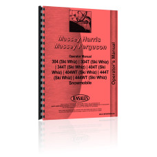 Massey Ferguson 404WT Snowmobile Operators Manual (Ski Whiz) Massey Ferguson 404WT Snowmobile Operators Manual (Ski Whiz)